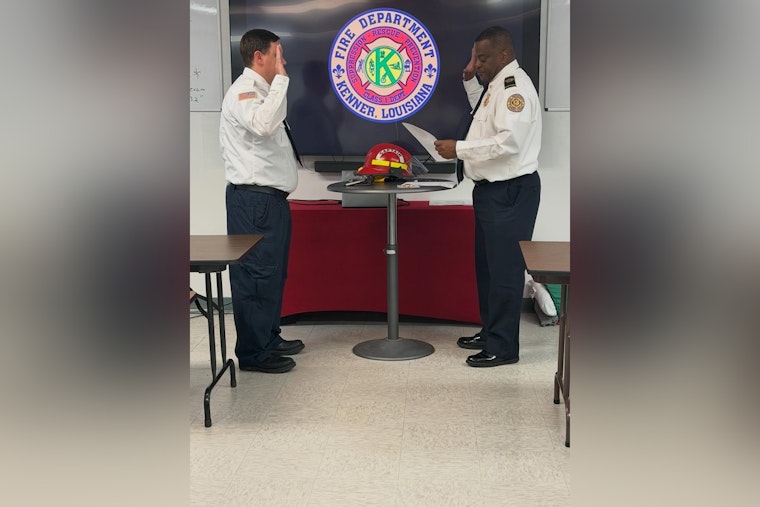 Douglas Graffato Ascends to Captain at Kenner Fire Department, Embracing New Leadership Role