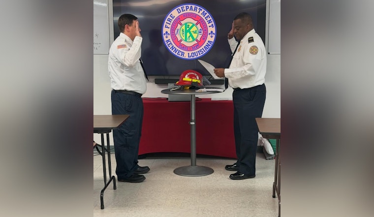 Douglas Graffato Ascends to Captain at Kenner Fire Department, Embracing New Leadership Role