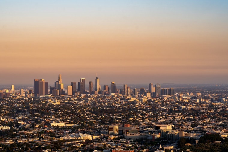 Downtown LA Sizzles As February Heatwave Muscles In