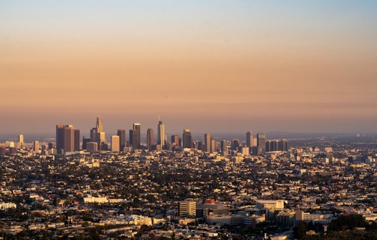 Downtown LA Sizzles As February Heatwave Muscles In