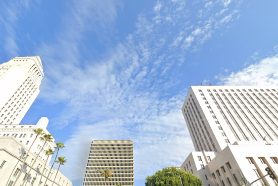 Downtown LA Sizzles As Winter Warmup Brings 80s And Gusty Winds