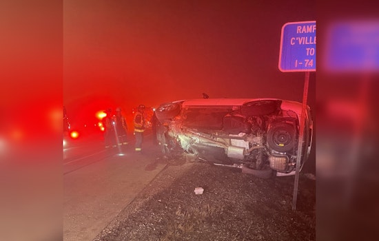 Driver in Critical Condition After Vehicle Chase Leads to Rollover and Fire on Crawfordsville Road, Speedway Firefighters Perform Heroic Extrication