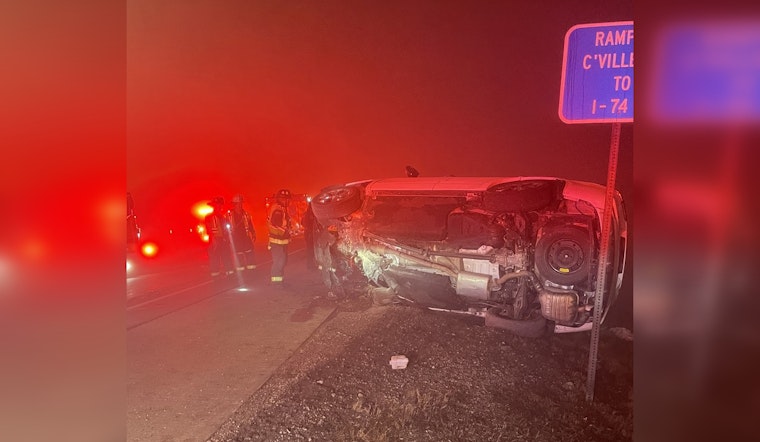 Driver in Critical Condition After Vehicle Chase Leads to Rollover and Fire on Crawfordsville Road, Speedway Firefighters Perform Heroic Extrication