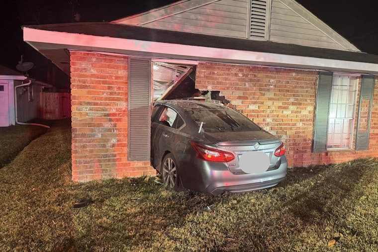 Drunk Driver Crashes Into Slidell Home, 13-Year-Old Miraculously Escapes with Minor Injuries