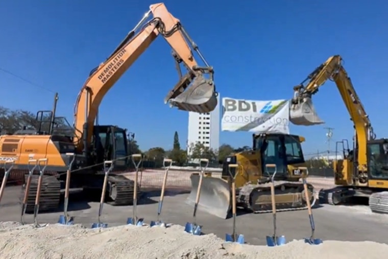 Dulce Vida Groundbreaking Brings Housing and Library to Allapattah