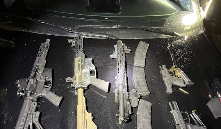 East Portland Mailbox Crash Ends In Late-Night Gun And Drug Haul