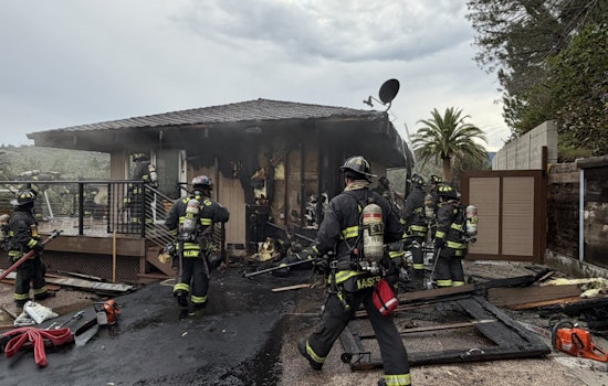 Edgewood Ridge Blaze Shuts Key Cut-Through Above San Carlos