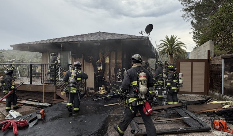 Edgewood Ridge Blaze Shuts Key Cut-Through Above San Carlos