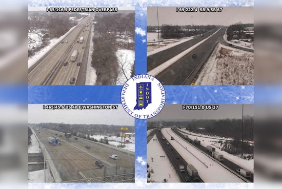 Efficient Snow Clearance by INDOT East Central Eases Commuter Delays in Rapid Morning Snowfall