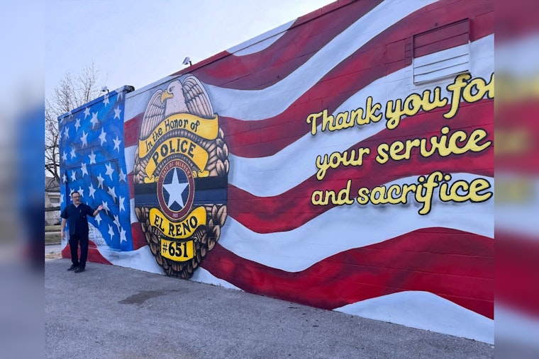 El Reno Unveils Mural Honoring Sgt Thomas Duran