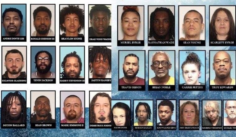 Elyria's Operation Sub Zero Nets 30 Arrests, Seizes Firearms and Narcotics in Crime Crackdown