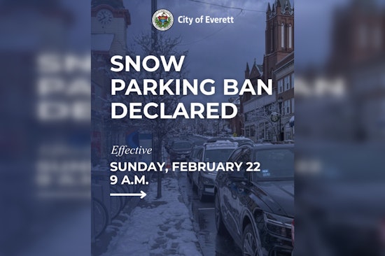 Everett Orders Cars Off Main Drags As Major Snowstorm Moves In
