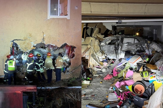 Fairfield DUI Crash Slams Car Into Two-Story Home, Child Miraculously Unhurt