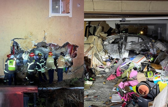 Fairfield DUI Crash Slams Car Into Two-Story Home, Child Miraculously Unhurt