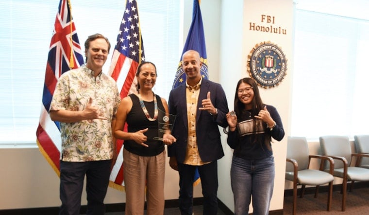 FBI Salutes Honolulu Anti-Drug Coalition With Top Community Honor