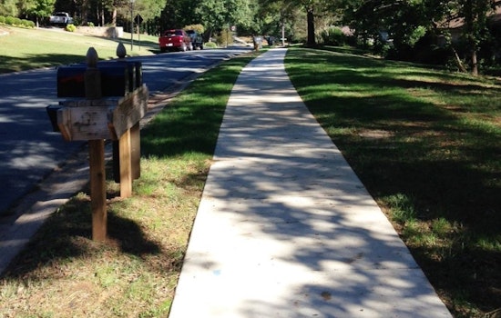 Fed-Up Charlotte Neighbors Build DIY Sidewalk On Deadly Harris Houston Stretch