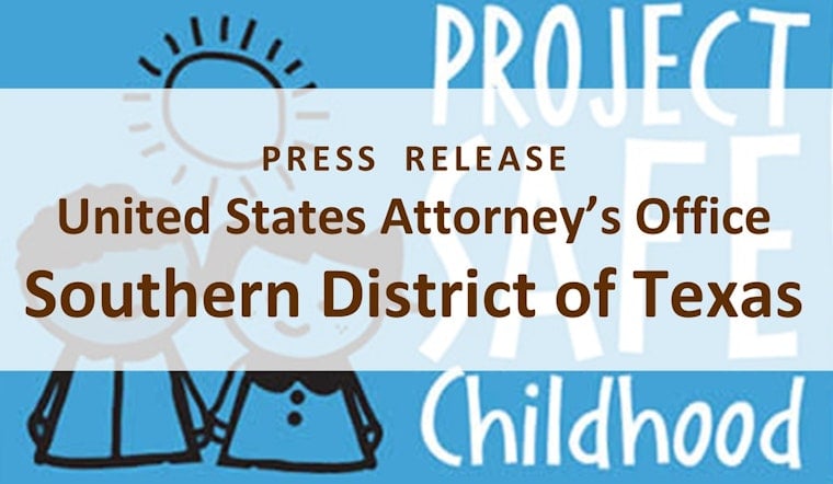 Feds Hit Beeville Man With 12-Year Prison Term Over Child Sex Images