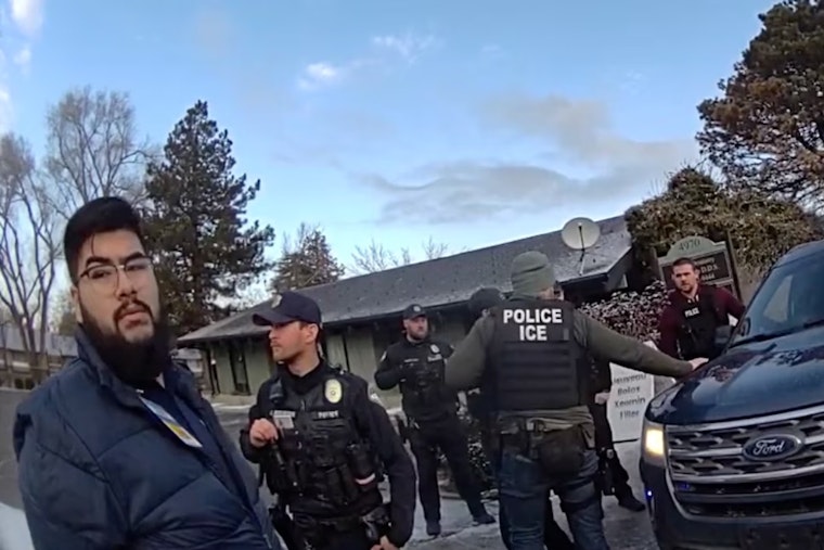 Feds Smash West Valley Body Shop Door, Drag Off Two Workers on Video