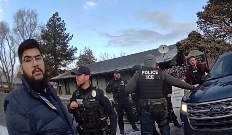 Feds Smash West Valley Body Shop Door, Drag Off Two Workers on Video