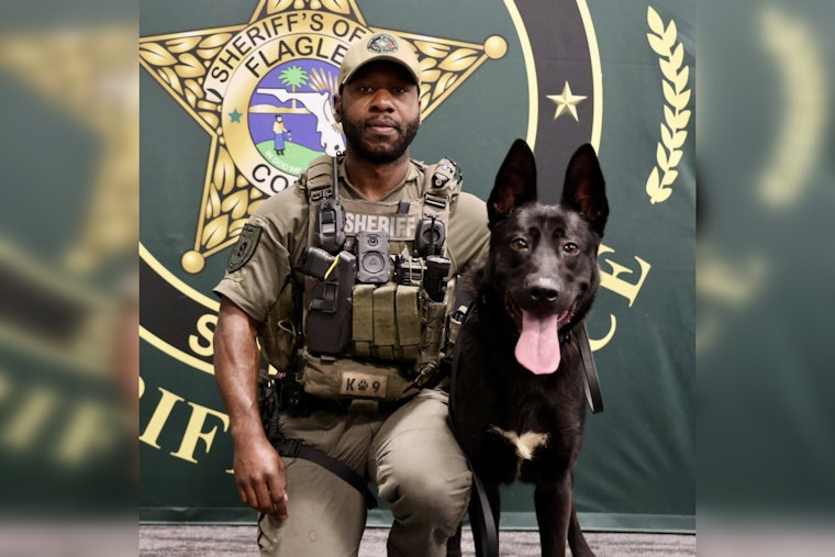 Flagler County Sheriff's Office Welcomes New K-9 Titan, Thanks to Philanthropic Donation