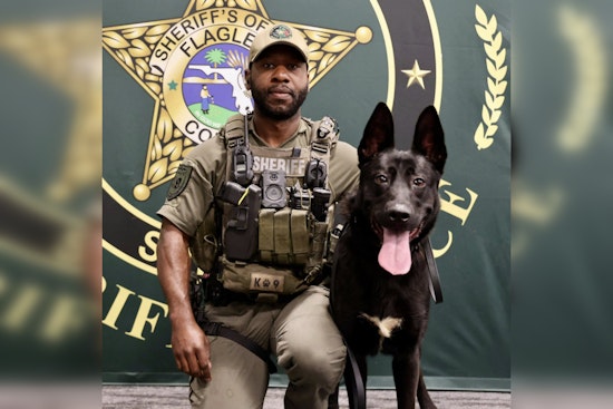 Flagler County Sheriff's Office Welcomes New K-9 Titan, Thanks to Philanthropic Donation