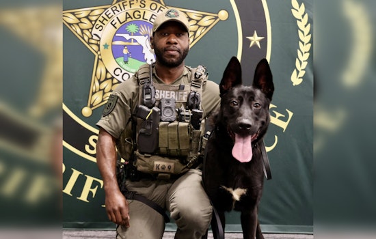 Flagler County Sheriff's Office Welcomes New K-9 Titan, Thanks to Philanthropic Donation