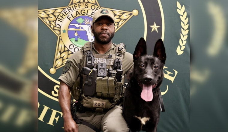 Flagler County Sheriff's Office Welcomes New K-9 Titan, Thanks to Philanthropic Donation