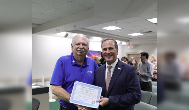 Fleming Island Veteran Captain Duane Mallicoat Honored for Service at Clay County BCC Meeting