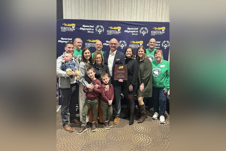 Florissant Police Department's Jim Cavins Inducted into Illinois Law Enforcement Torch Run Hall of Fame