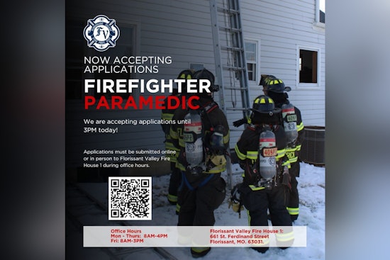 Florissant Valley Fire District Closes Application Window for Firefighter/Paramedic Roles