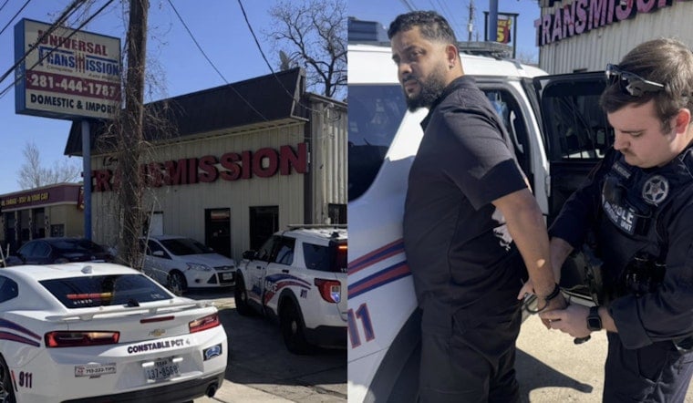 FM 1960 Bust Precinct 4 Nabs Wanted Man in Family Assault Case