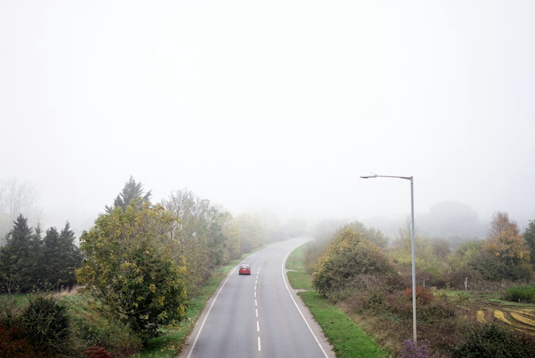 Fog And Fire Smoke Turn Alligator Alley Commute Into White-Knuckle Crawl