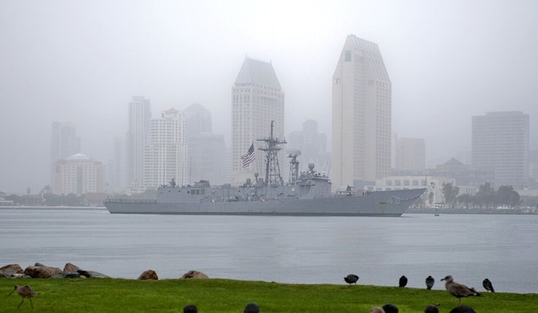 Fog Chokes San Diego Coast As High Surf Puts Beach Streets On Alert