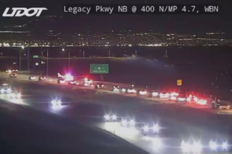 Four Walk Away After Small Plane Drops Onto Legacy Parkway
