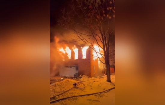 Franconia Community Rallies as Two-Alarm Fire Ravages Townhomes and Possible Gas Explosion Investigated
