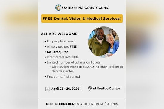 Free Health Clinic To Take Over Seattle Center April 23 to 26