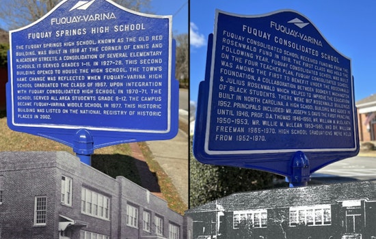 Fuquay-Varina Reflects on School Integration Legacy During Black History Month