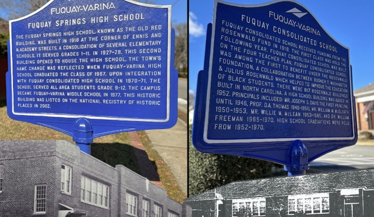 Fuquay-Varina Reflects on School Integration Legacy During Black History Month