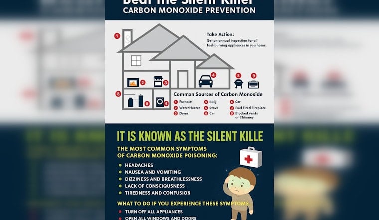 Gastonia Fire Department Warns Residents About Carbon Monoxide Threat, Urges Installation of Alarms and Regular Maintenance