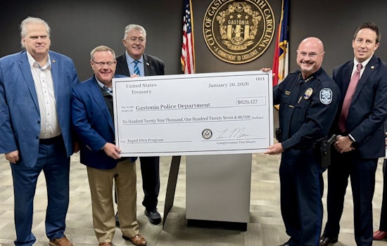 Gastonia Police to Pioneer Rapid DNA Technology Thanks to Congressman Tim Moore's Federal Funding Efforts