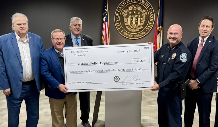 Gastonia Police to Pioneer Rapid DNA Technology Thanks to Congressman Tim Moore's Federal Funding Efforts