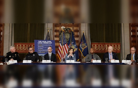 Governor Hochul Rallies Support for Local Cops, Local Crimes Act in New York
