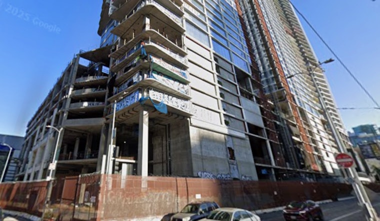 Graffiti-Scarred DTLA Towers Line Up For $470 Million Lifeline