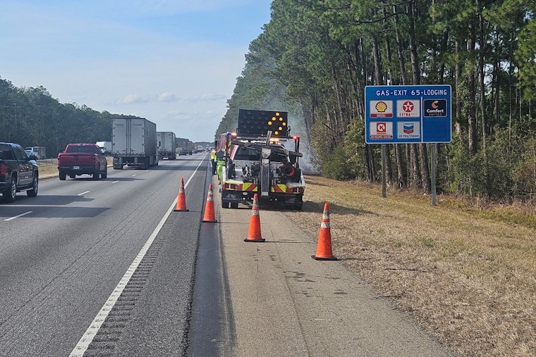 Grass Fire near Exit 65 on I-12 West Causes Traffic Delays, St. Tammany Parish Firefighters Successfully Douse Blaze