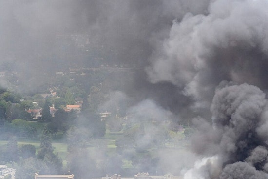 Grays Ferry Told To Hunker Down As Junkyard Fire Chokes Sky
