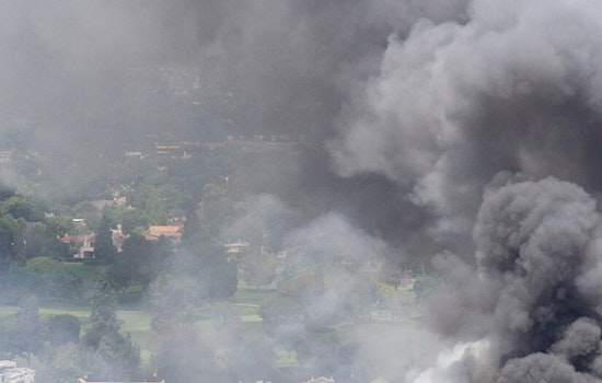 Grays Ferry Told To Hunker Down As Junkyard Fire Chokes Sky