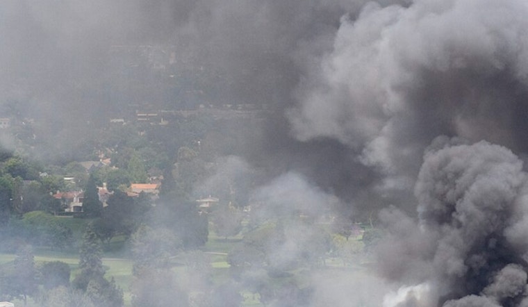 Grays Ferry Told To Hunker Down As Junkyard Fire Chokes Sky
