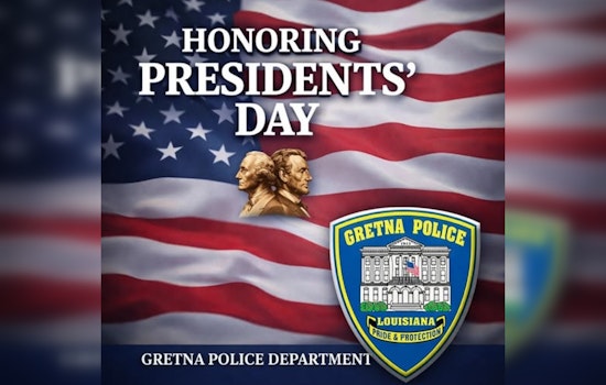 Gretna Police Department Honors Presidents' Day with Commitment to Community and Shared American Values