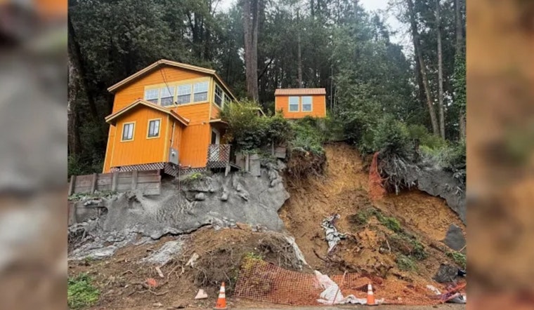 Guerneville Cliffhanger As Sliding Hillside Puts River Homes On Alert