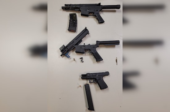 Gun Scare At 35th And Western Ends With Cops Nabbing Handgun, Reported Stolen Rifle